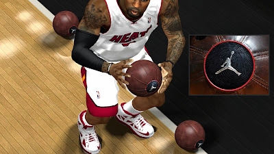 NBA 2K14 Jordan Leather Ball