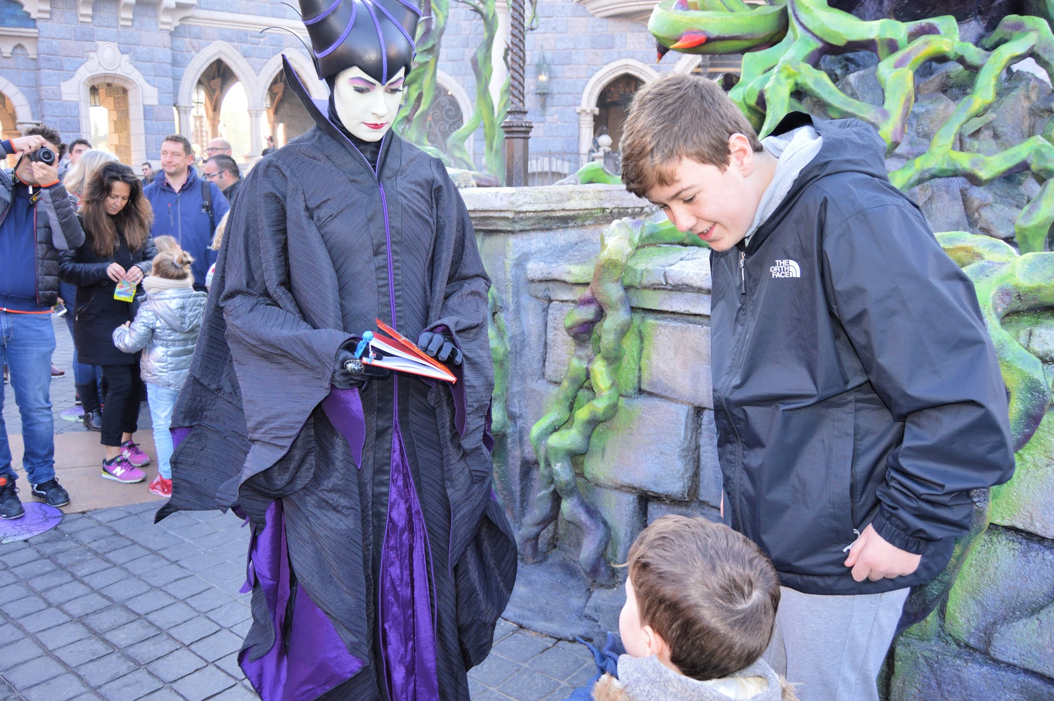 Maleficent at Disneyland Paris