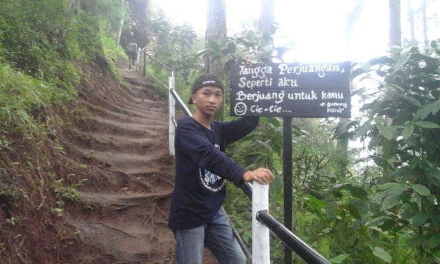 Jalan menuju puncak