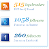 Show Facebook and Twitter Followers, Follower Counts For RSS on Blogger