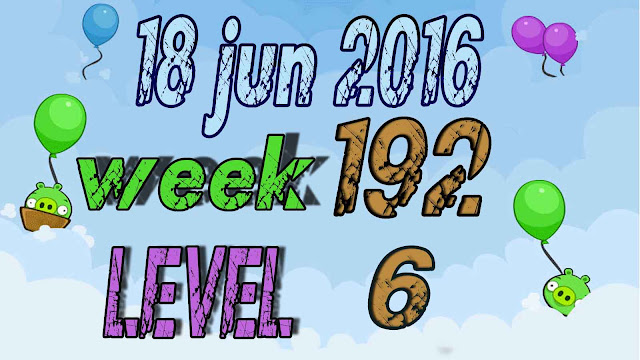 Angry Birds Friends Tournament level 6 Week 192