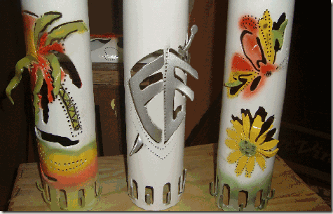 LUMINARIAS PVC
