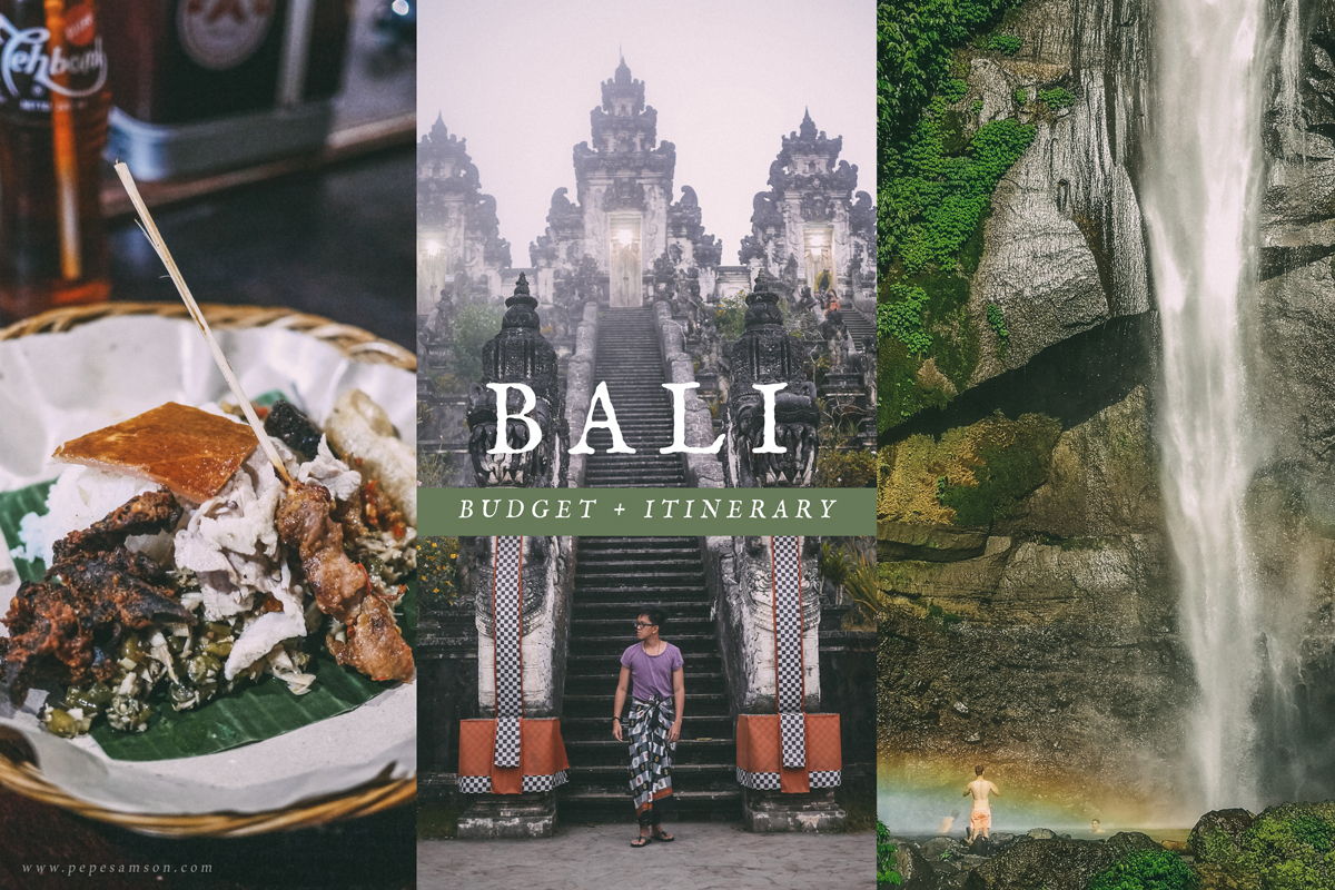 Travel Guide: Bali Budget and Itinerary