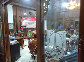 rapat kpps pemilu 9 april 2014 kelurahan nusukan