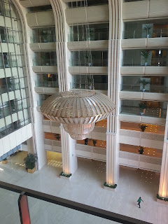 Chandelier at Sinopec Headquarters