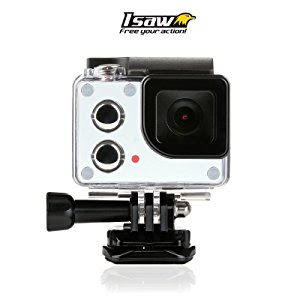 ISAW AIR 1080P Full HD Action Camera  LCD Viewfinder  WiFi  Free Waterproof Housing  IOSAndroid APP