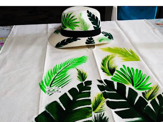 sombreros pintados a mano 