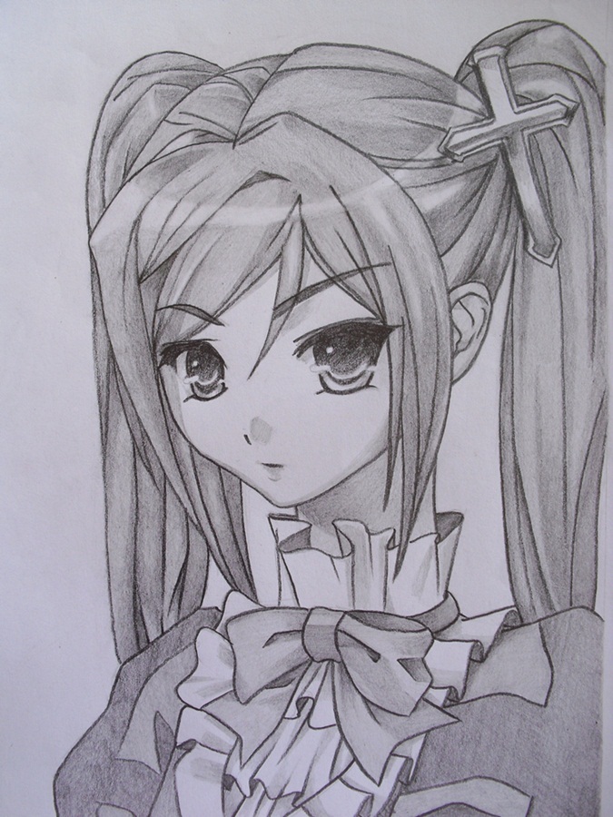 Anime Drawings in Pencil Photo Collections ...