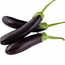 Fresh Brinjal Long Purple, 500g