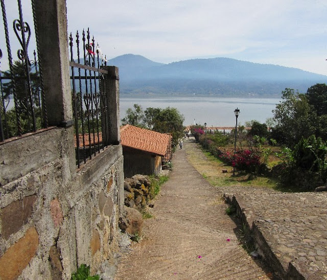 Island of Pacanda in Lake Patzcuaro, Michoacán