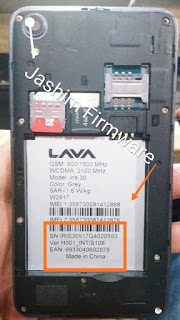 Lava iris 30 VER:H001_INT/S108 Flash File MT6572 Cm2 Read 5.1 Official Stock Firmware Rom