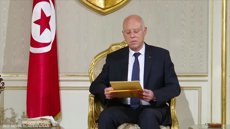 الرئيس التونسي قيس سعيد