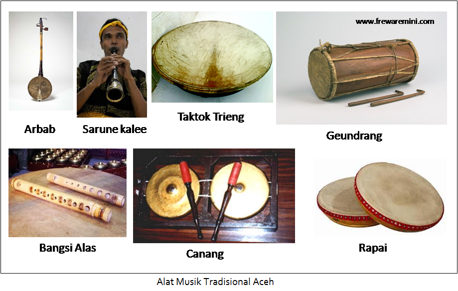 Alat Musik Ritmis Riau - 600 Tips