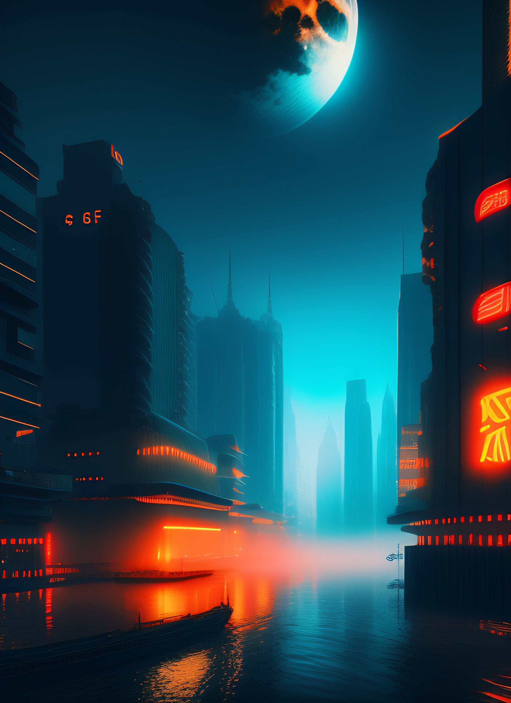 Neon Lights City Cyberpunk 4k Wallpaper,HD Artist Wallpapers,4k