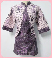 model baju batik untuk kantor