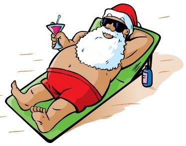 Santa+Claus+On+The+Beach.png (373×293)
