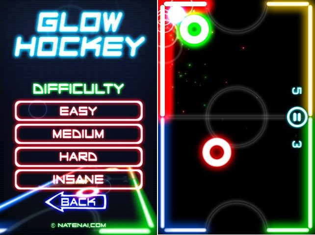 Glow Hockey Apk