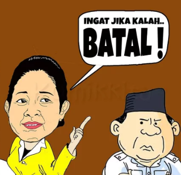 meme prabowo kalah nyapres