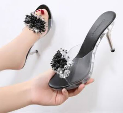 Sandal high heels buat Hari raya