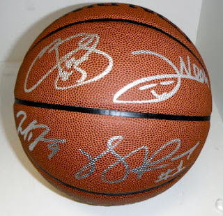 Chicago Bulls Signed Basketball