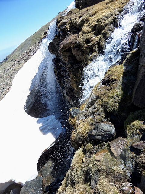 Lavaderos de la Reina, Cascada, Deshielo