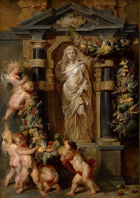 The Statue of Ceres, Peter Paul Rubens, Baroque Painting