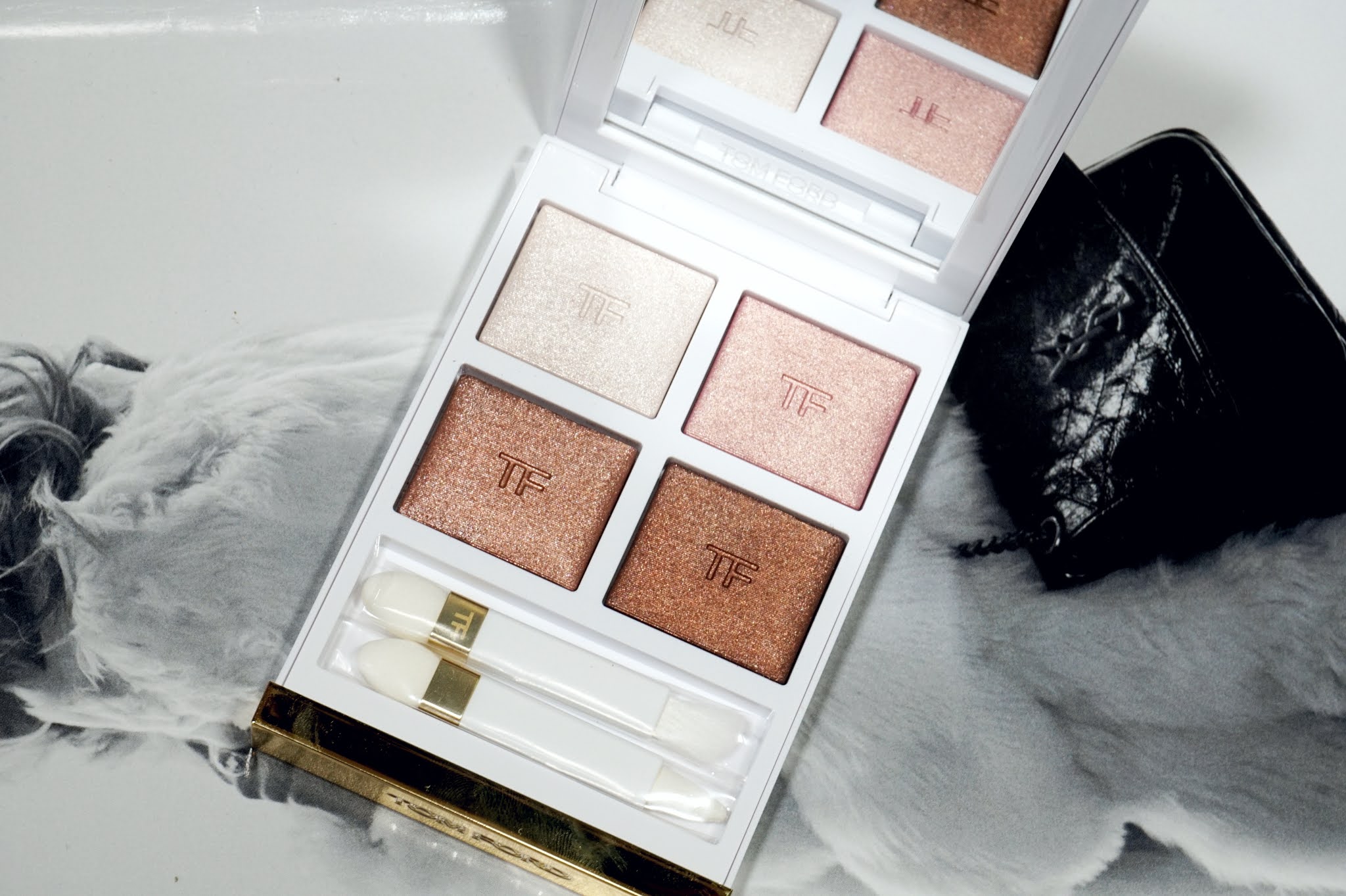 Tom Ford Soleil Neige First Frost Eye Color Quad Review and Swatches