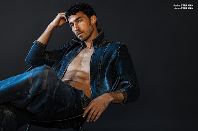 Supermodel Francisco Paniagua, Photographed By Blake Ballard.