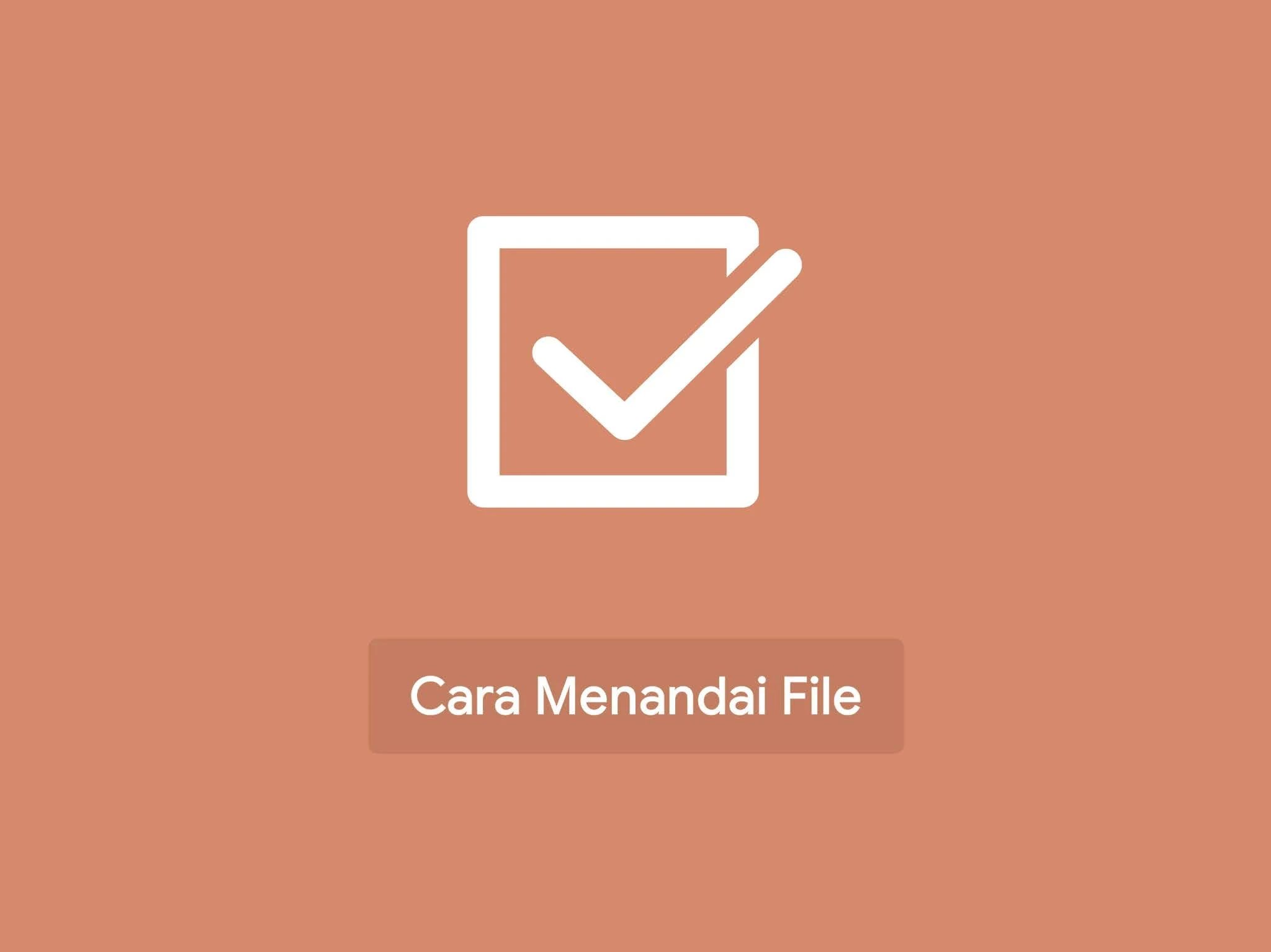 Cara Menandai atau Memilih File Lebih dari satu dengan Mudah di Komputer