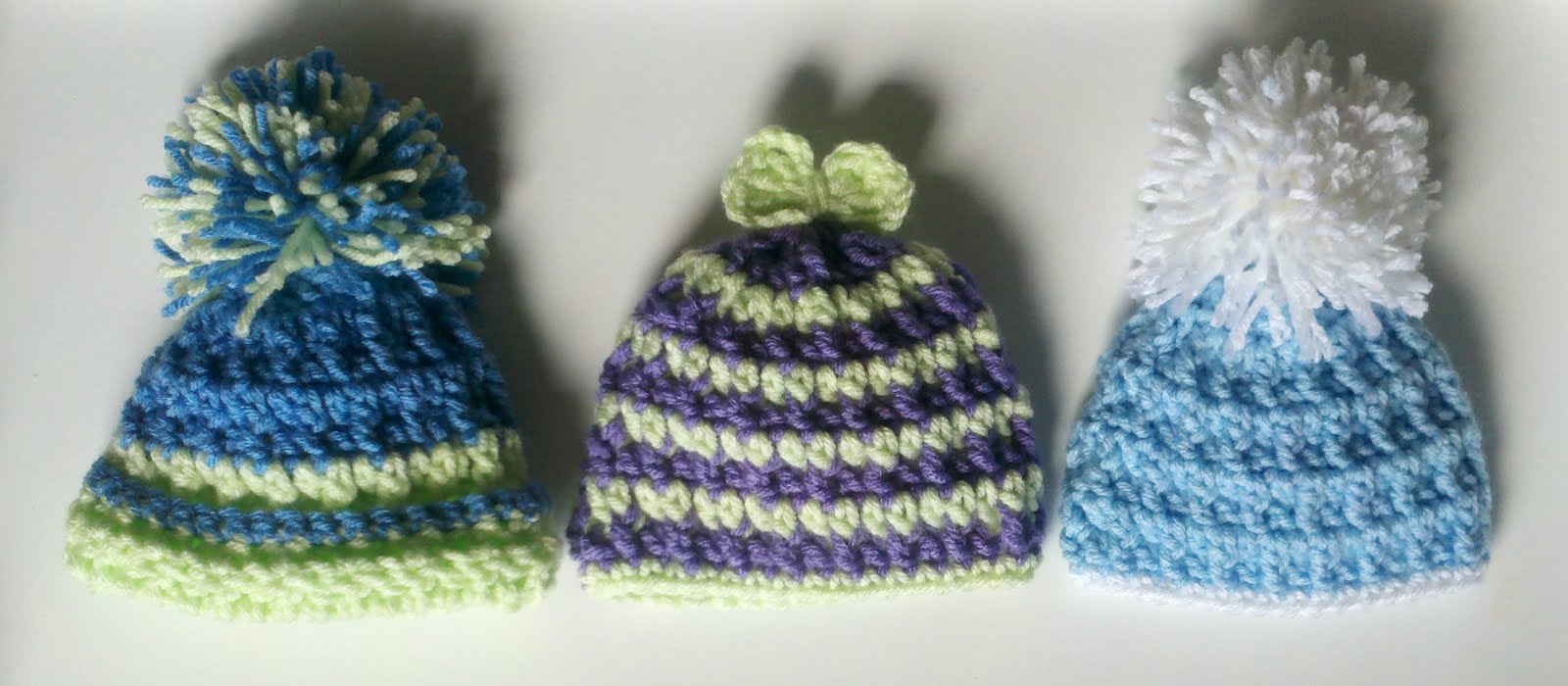 TERESA'S 10 MINUTE PREEMIE HAT - BEV'S PATTERNS