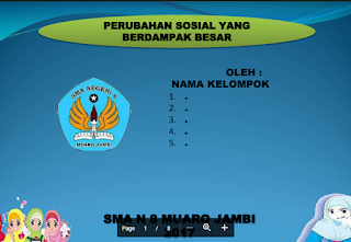 PERUBAHAN SOSIAL DAMPAK BESAR