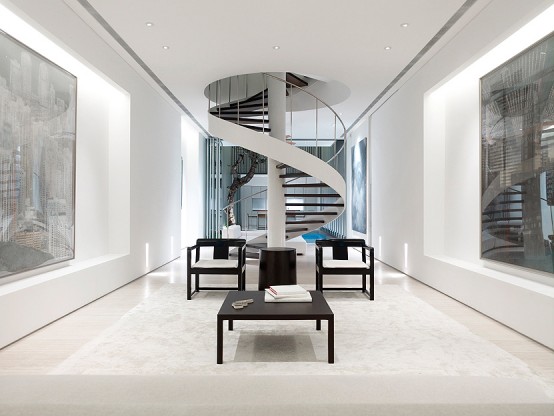 Rumah minimalis modern contoh gambar interior rumah minimalis modern 