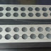 Computer sambrani Making mould - Aluminium  24 Cavities Rs.1200