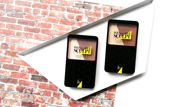 L'Oreal Infallible Sculpt Contouring Palettes Swatched and Reviewed