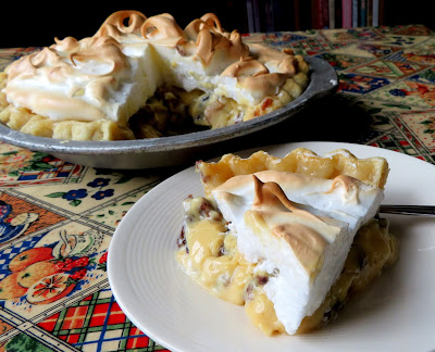 Raisin & Sour Cream Meringue Pie