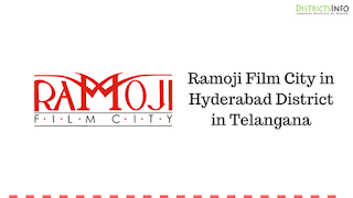 Ramoji Film City in Hyderabad District in Telangana