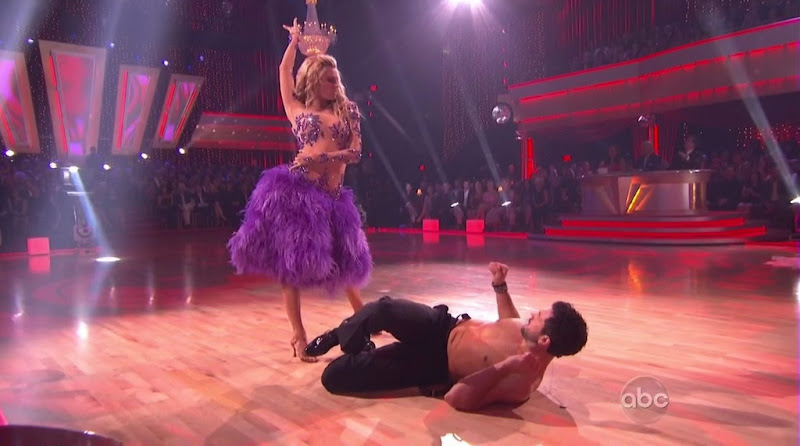 Maksim Chmerkovskiy Shirtless on Dancing with the Stars s10 week 6