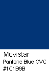 Pantone Reflex Blue CVC