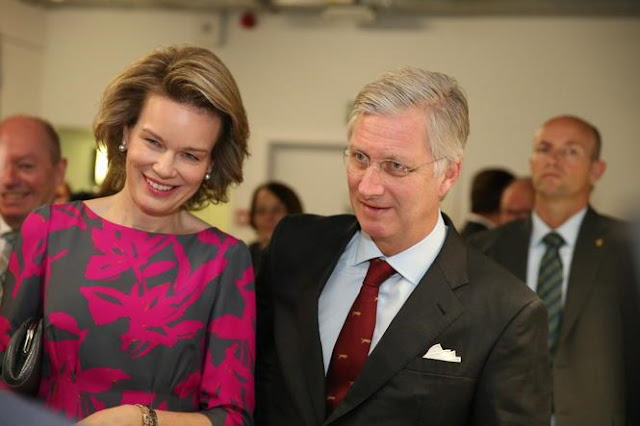 Royal couple to the East-Flanders province, in Ronse,