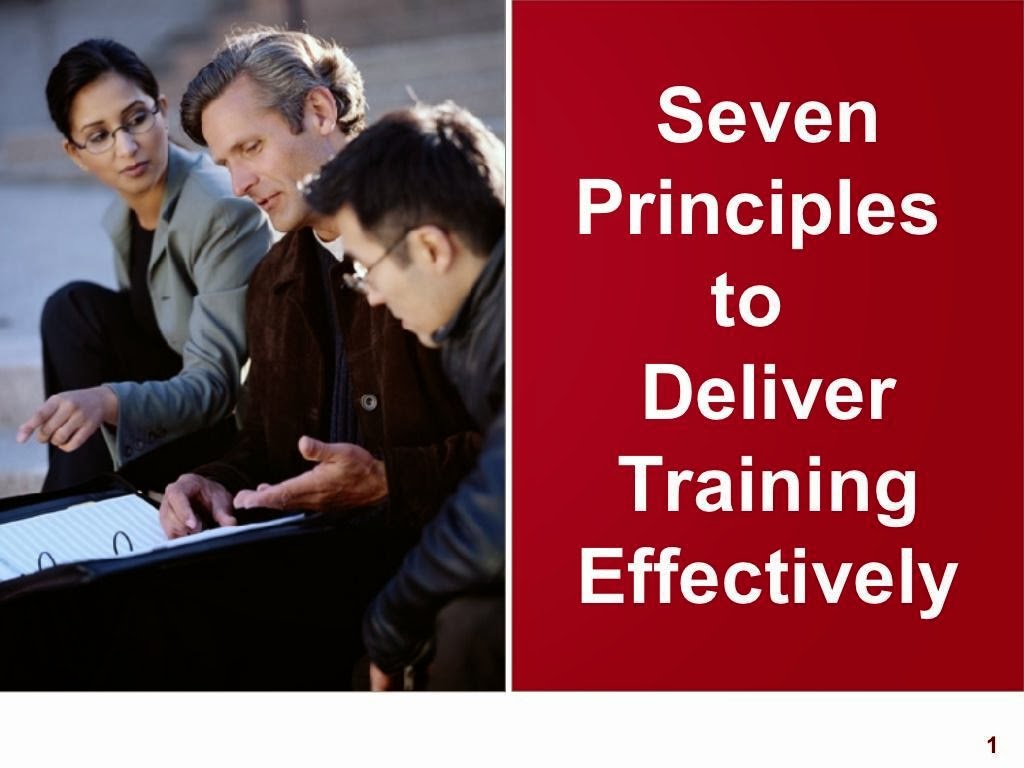 7 Principles to Training Delivery PPT Download