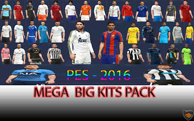 Pes 2016 Mega Big Pack Kits by DzhonX Источник: http://pes-files.ru/