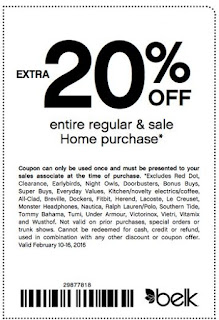 belk coupons 2018