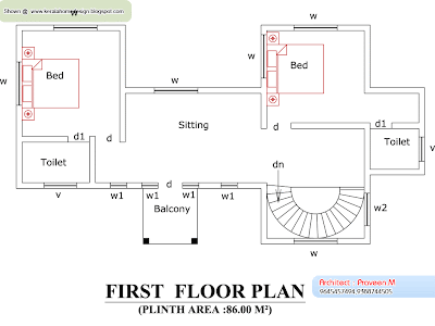 Home plan and elevation - 2388 Sq. Ft