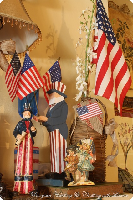 4th of July Mantel