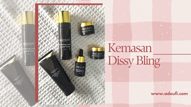 review jujur penggunaan skincare dissy bling whitening series