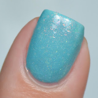 teal nail polish