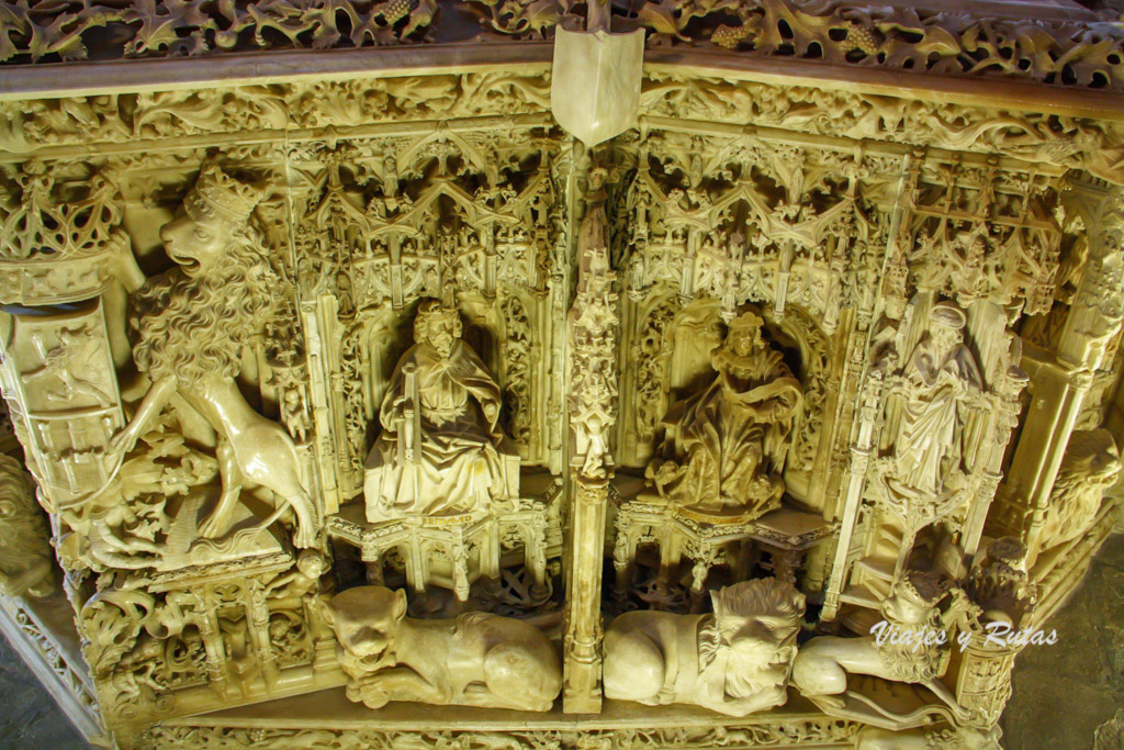 Altar mayor y sepulcros de los reyes, Cartuja de Miraflores