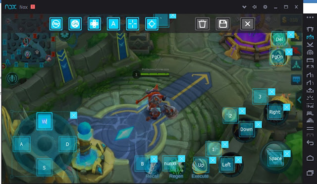 9 Step How to Install Nox and Setting Buttons Android Games on PC