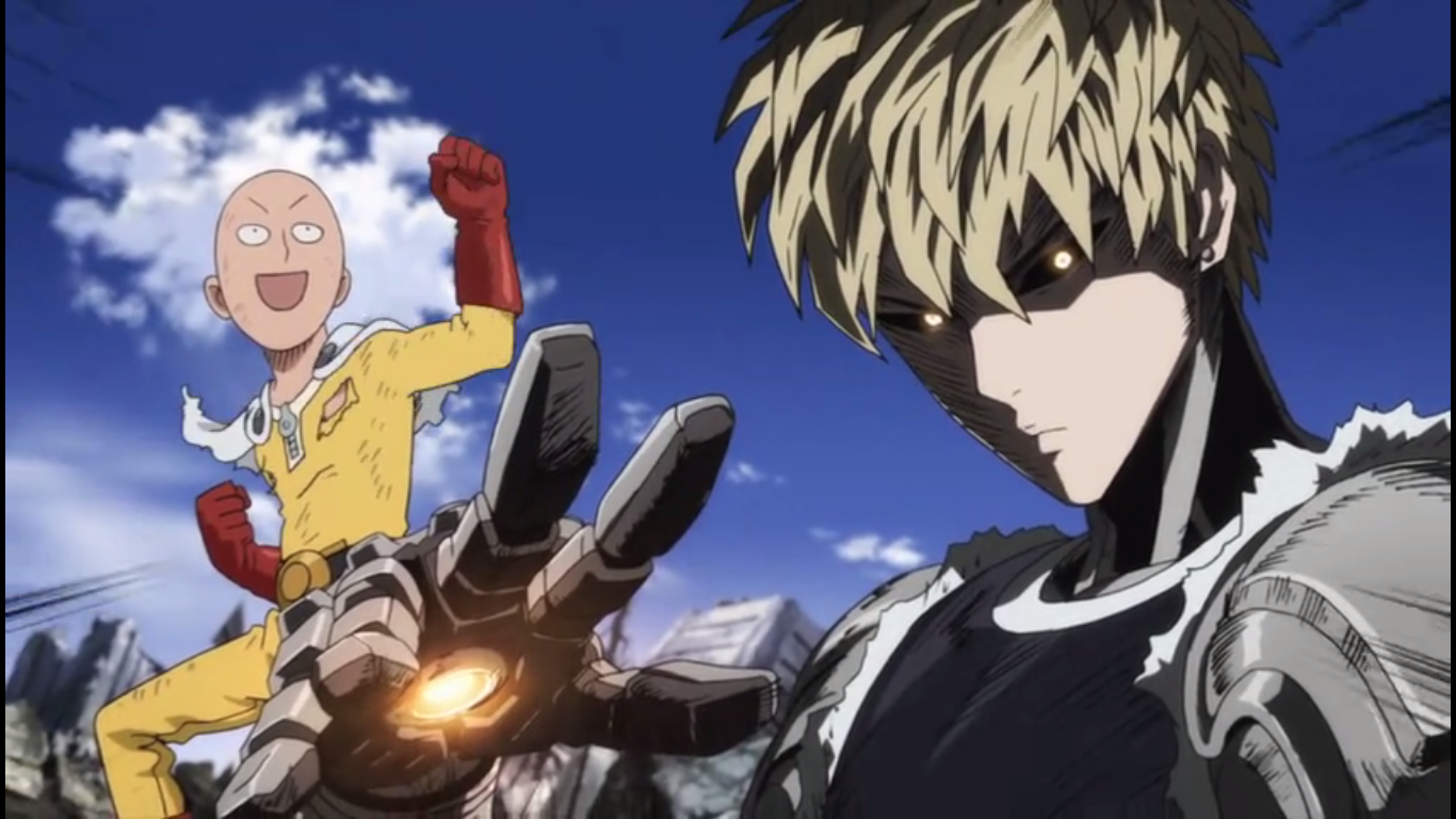 Rolling Eyes BloGz Gambar Wajah Konyol Saitama Anime One Punch Man