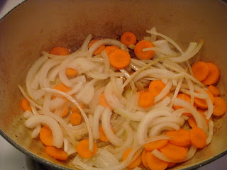 sauteed onions and carrots